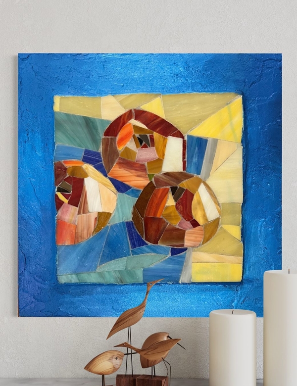 Где можно применить авторскую мозаику