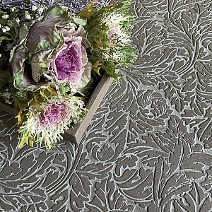 Трафарет - Геральдические листья - Фотография интерьере 5