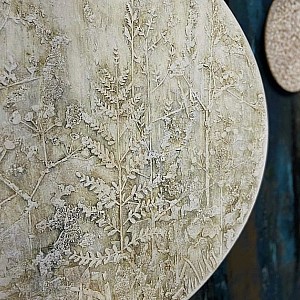 Трафарет - Полевые травы набор - Фотография интерьере 3