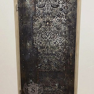 Трафарет - Клубничный воришка - Фотография интерьере 12