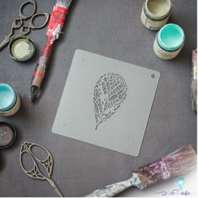 Трафарет - Скелетик Трафарет - Скелетик