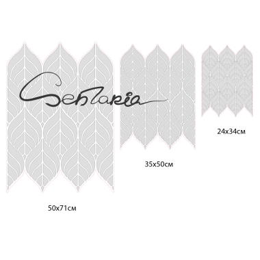 Трафарет - Липа без шва Трафарет - Липа без шва