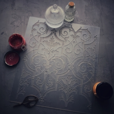 Трафарет - Асатур фрагмент Трафарет - Асатур фрагмент