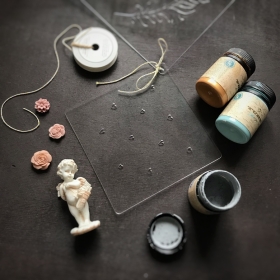 Трафарет - Сердечки Трафарет - Сердечки