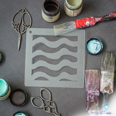 Трафарет - Волнистый