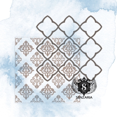 Трафарет - Келья мага два слоя