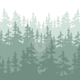 Набор трафаретов - Еловый лес